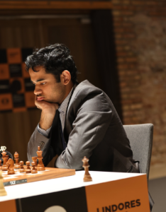 GM Arjun Erigaisi finished 3rd at the Lindores Abbey Blitz held in